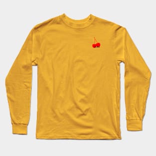 G.I.R.L Cherries Vertical Long Sleeve T-Shirt